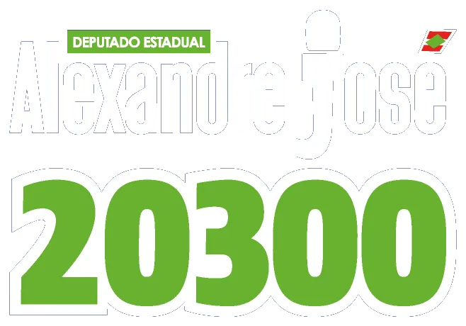 Alexandre José 20300 — Deputado Estadual